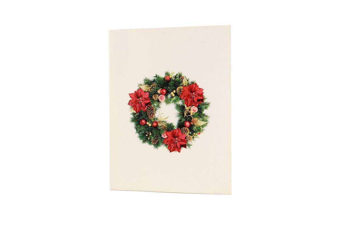 Christmas Wreath - Abra Cards