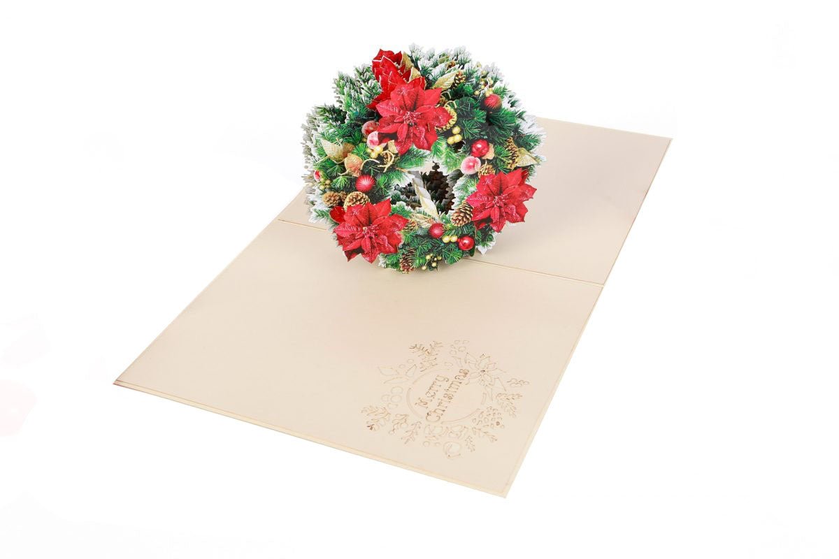 Christmas Wreath - Abra Cards