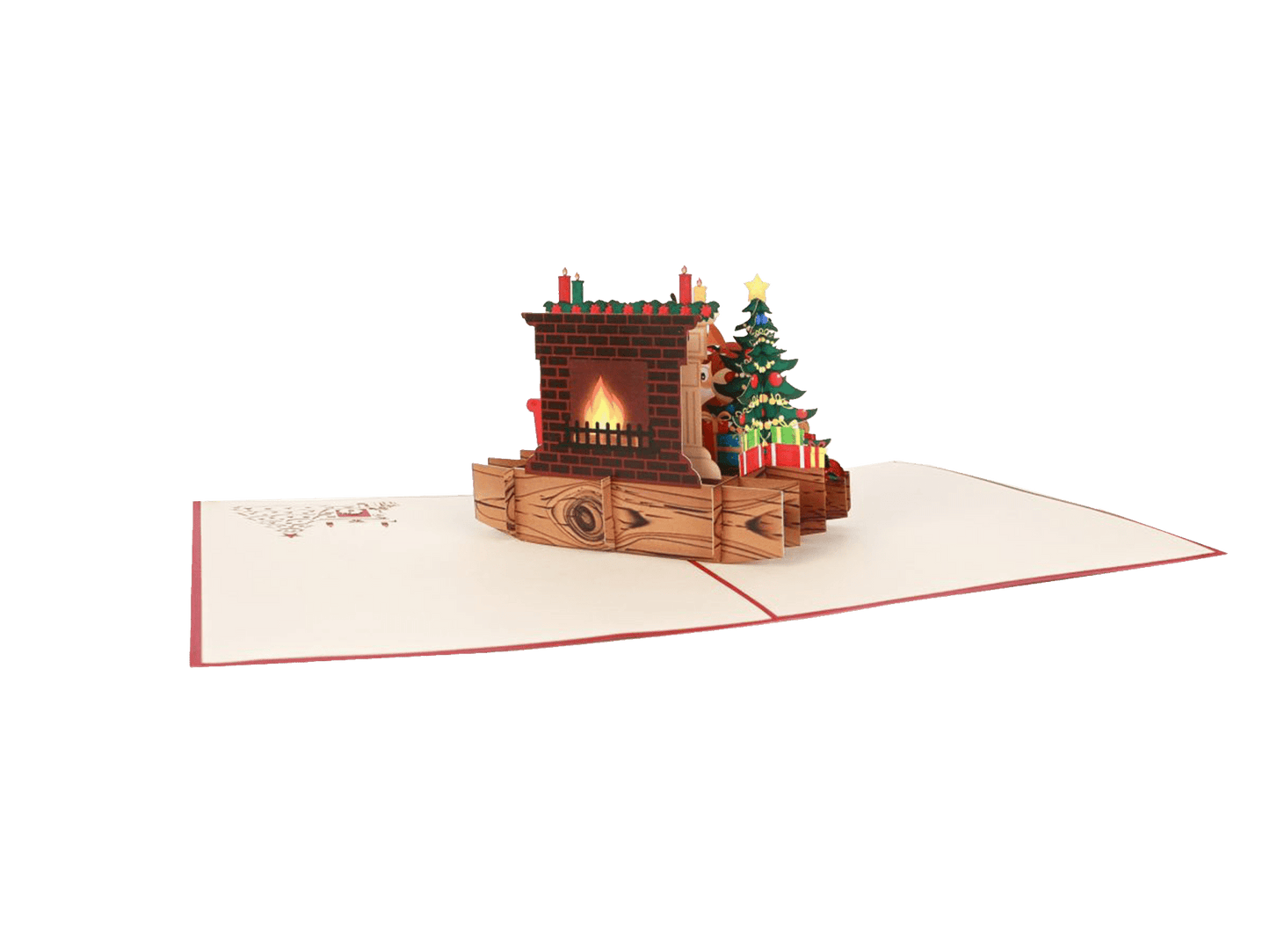 Singing Santa & Reindeers - Abra Cards