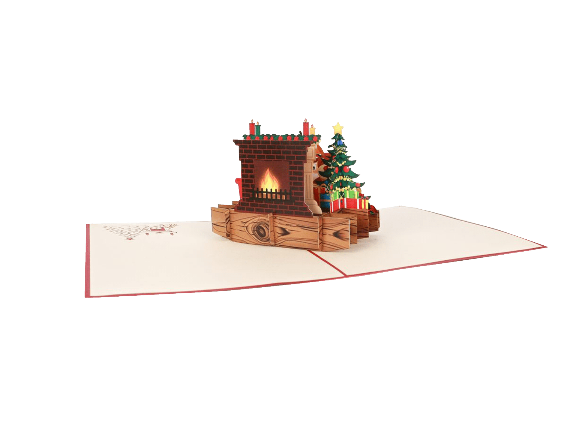 Singing Santa & Reindeers - Abra Cards