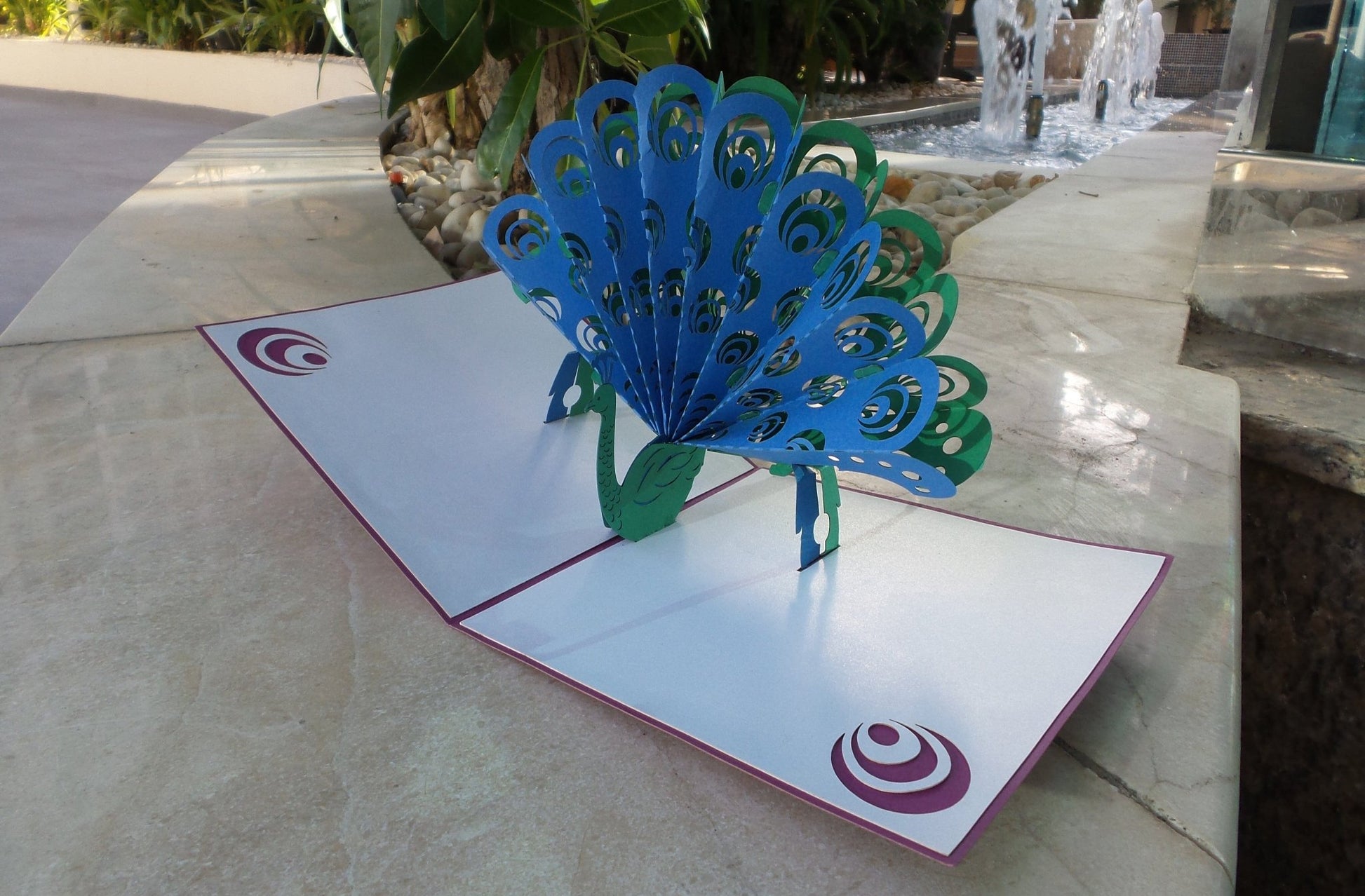 Peacock - Abra Cards