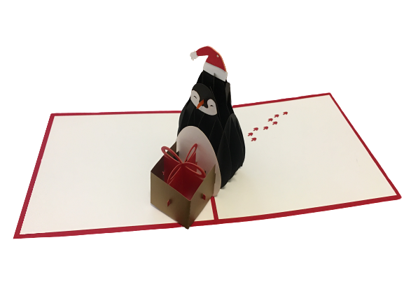 Penguin Pop Up Card