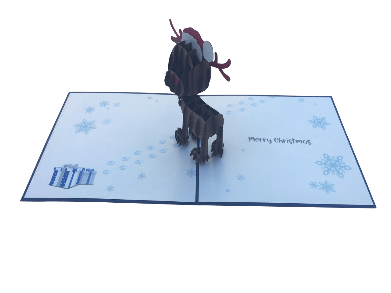 Reindeer Pop up Card