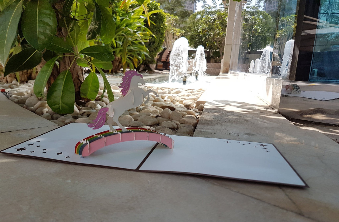 Unicorn Pop Up Card