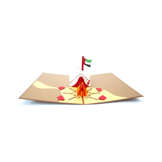 Camping Pop Up Card