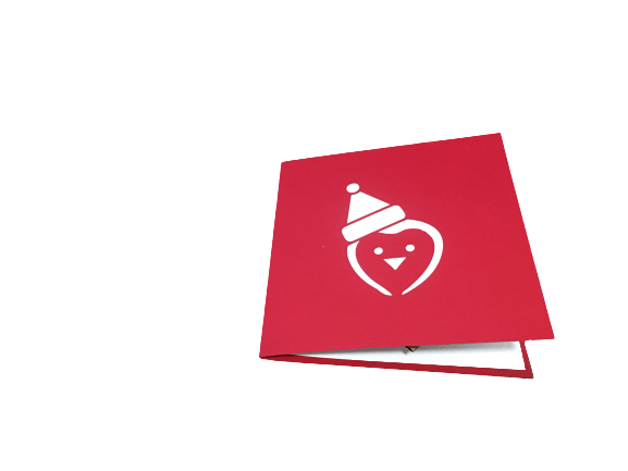 Christmas Penguin Pop Up Card - Holiday Gift