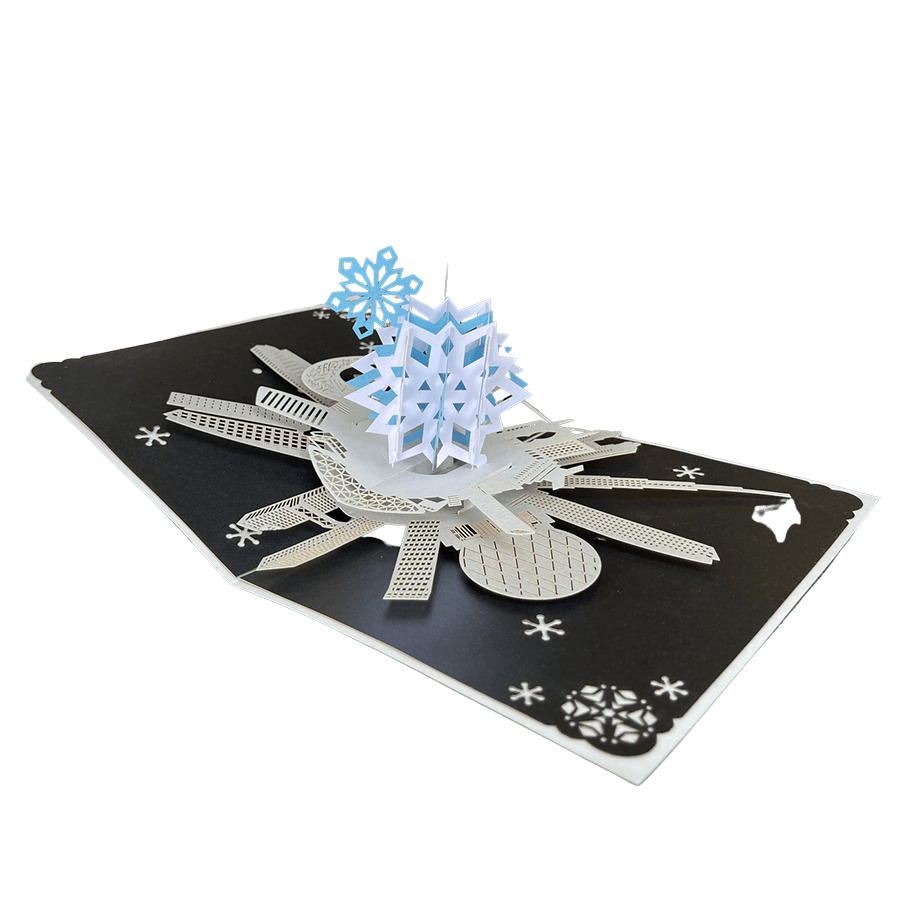 Christmas UAE Skyline - Abra Cards