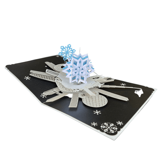 Christmas UAE Skyline - Abra Cards