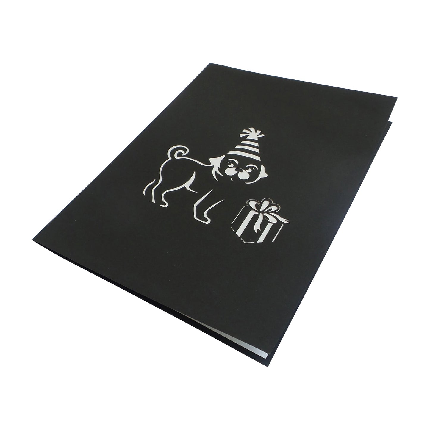 Dubai Skyline Dog Pop Up Card - Souvenir