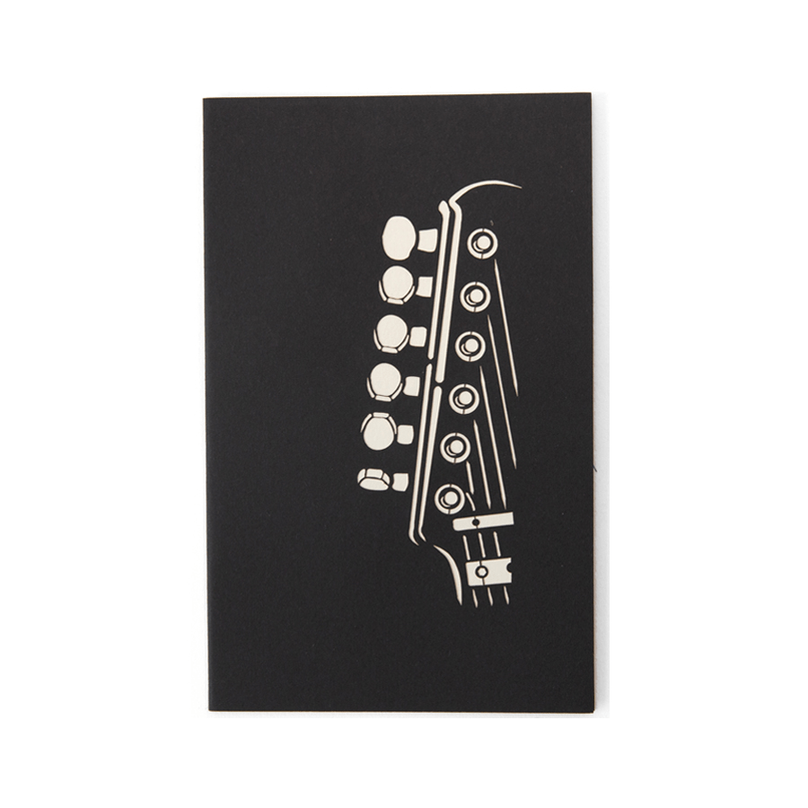 Guitar Pop Up Card - Musician Gift