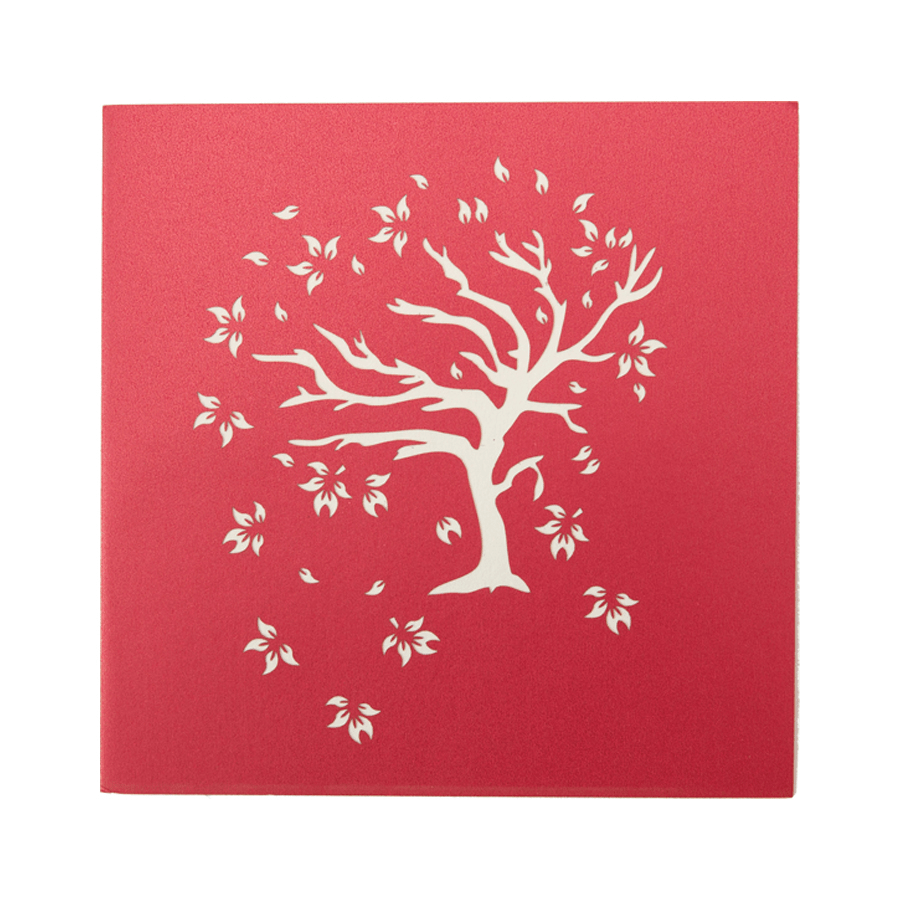 Maple Tree Pop Up Card - Nature Gift