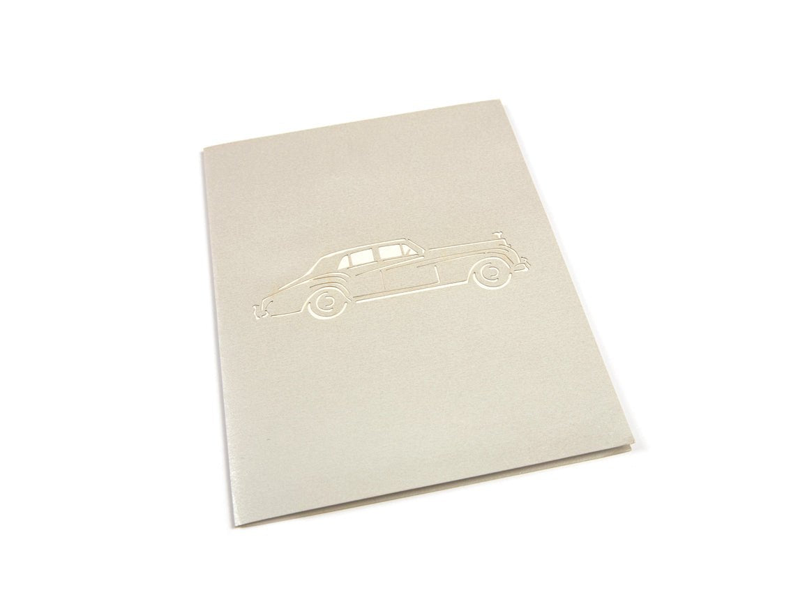 Rolls Royce Classic Car Pop Up Card - Phantom V