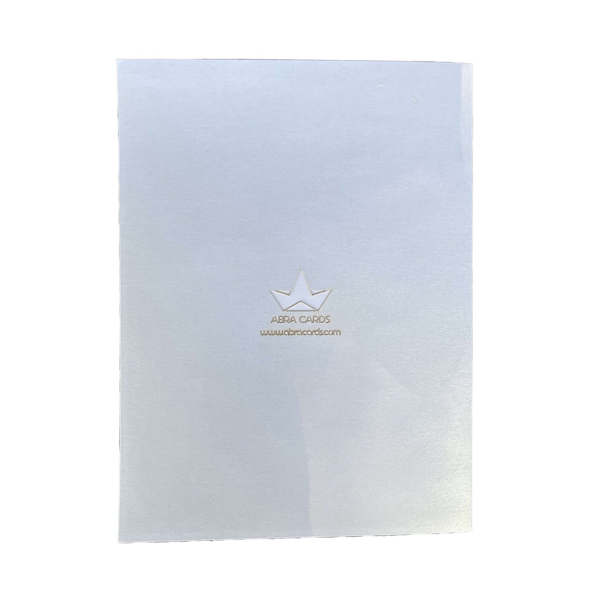 Traditional Santa Holding Lamp Pop Up Card