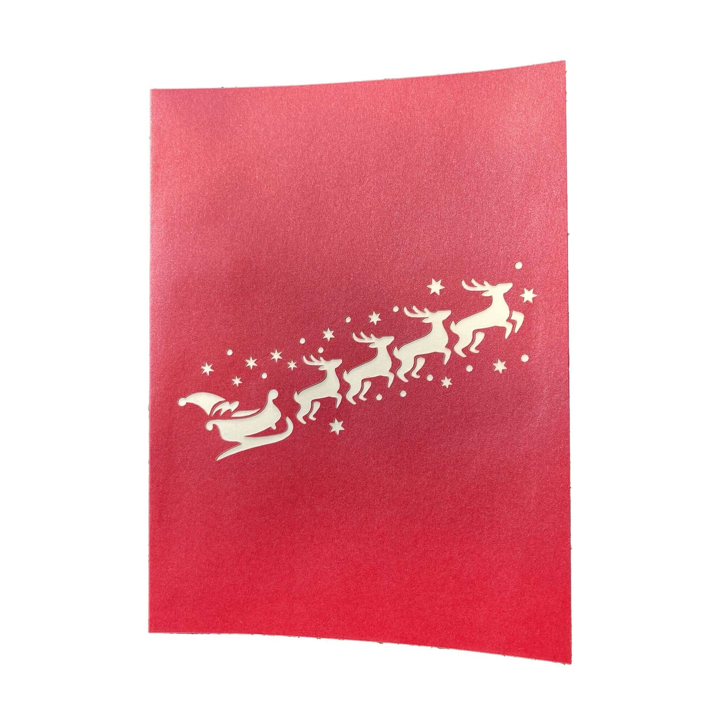 Magical Santa Sleigh Pop Up Card – Christmas Greeting