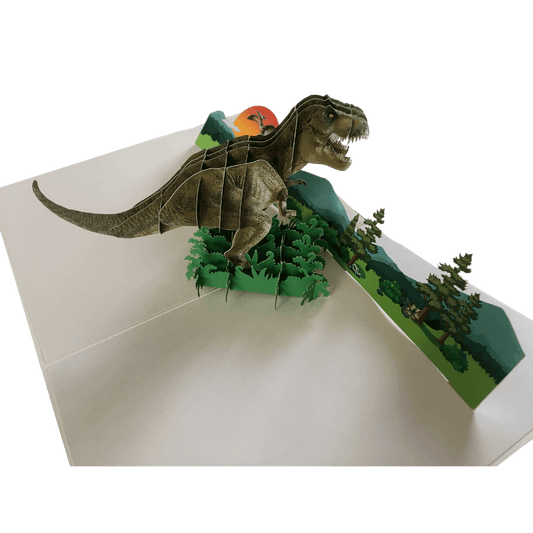 T - Rex Dinosaur - Abra Cards