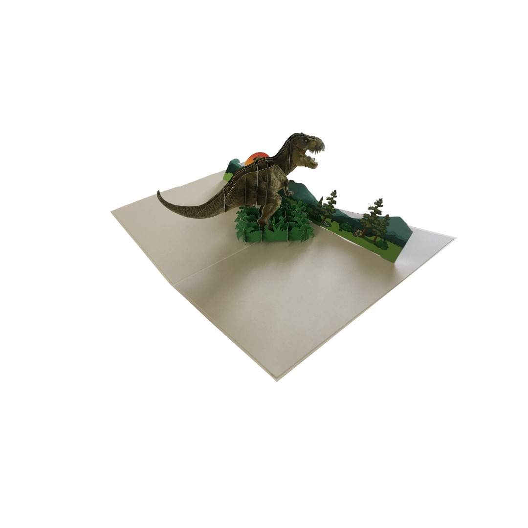 T - Rex Dinosaur - Abra Cards